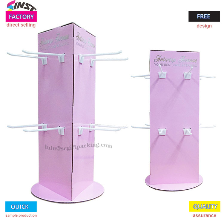 چمچ ڈیسک ٹاپ ہک ڈسپلے اسٹینڈ کا چھوٹا آئٹم ڈسپلے 